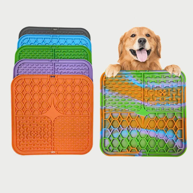 Tapis de léchage pour chien et chat