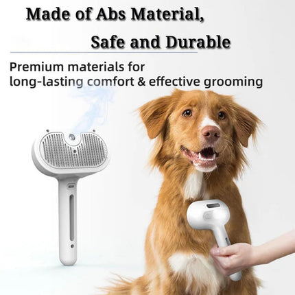 Brosse à vapeur pour chien & chats